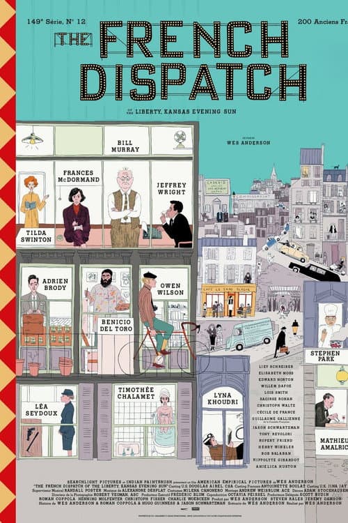 Affiche de The French Dispatch