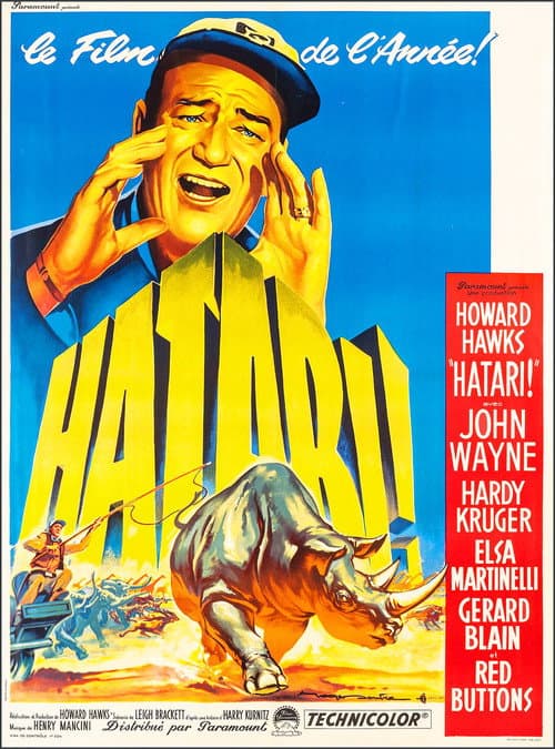 Affiche de Hatari!