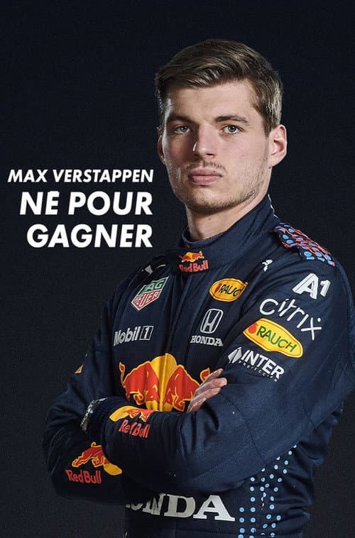 Affiche de Max Verstappen, né pour gagner