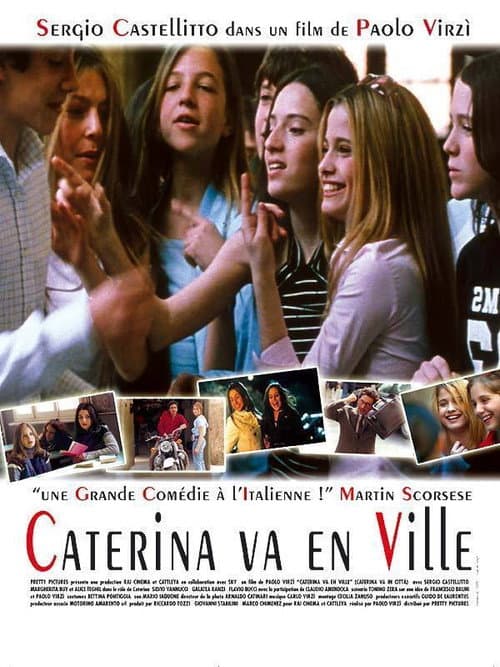 Affiche de Caterina va en ville
