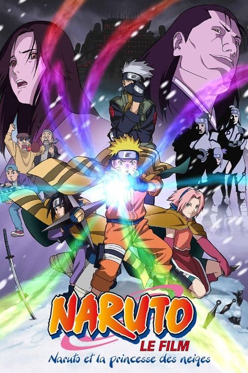 Affiche de Naruto et la Princesse des neiges