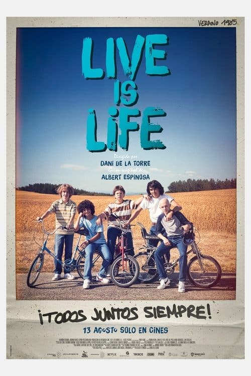 Affiche de Live is life