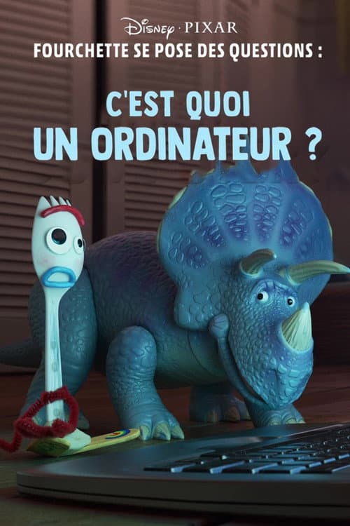 Affiche de Fourchette se pose des questions : c'est quoi un ordinateur ?