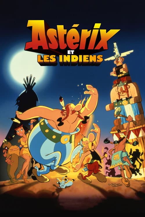 Affiche de Astérix et les Indiens
