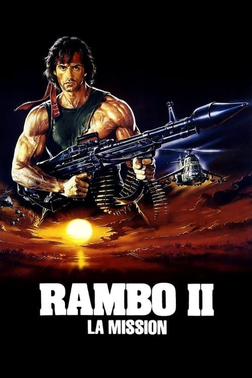 Affiche de Rambo II : La Mission