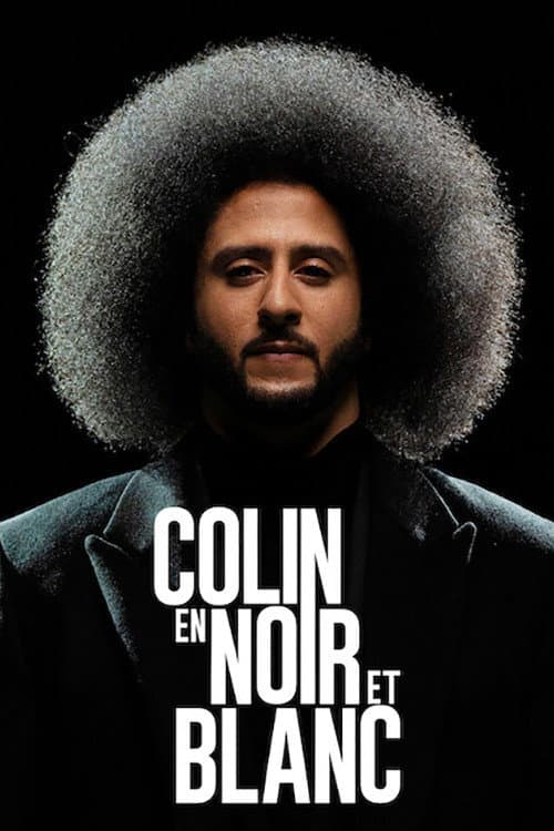 Affiche de Colin en noir et blanc