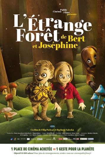 Affiche de L'Étrange forêt de Bert et Joséphine