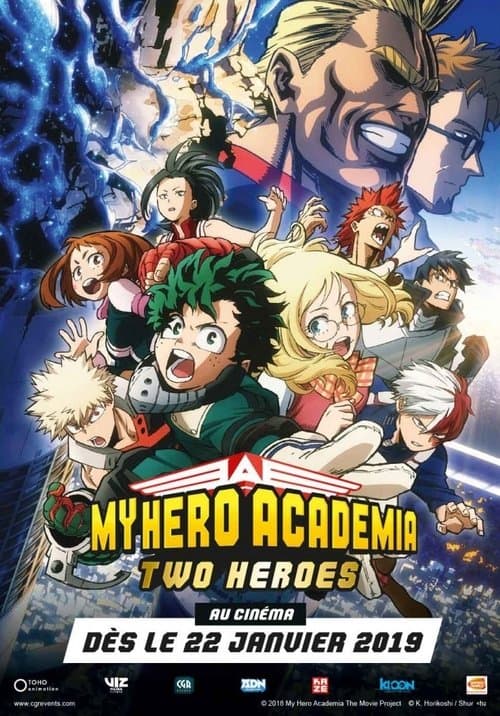 Affiche de My Hero Academia : Two Heroes