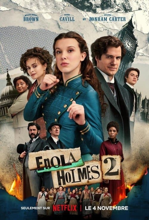 Affiche de Enola Holmes 2