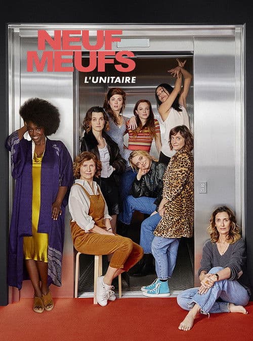 Affiche de Neuf meufs - Le film