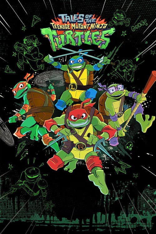 Affiche de Tales of the Teenage Mutant Ninja Turtles : Légendes des Tortues Ninja