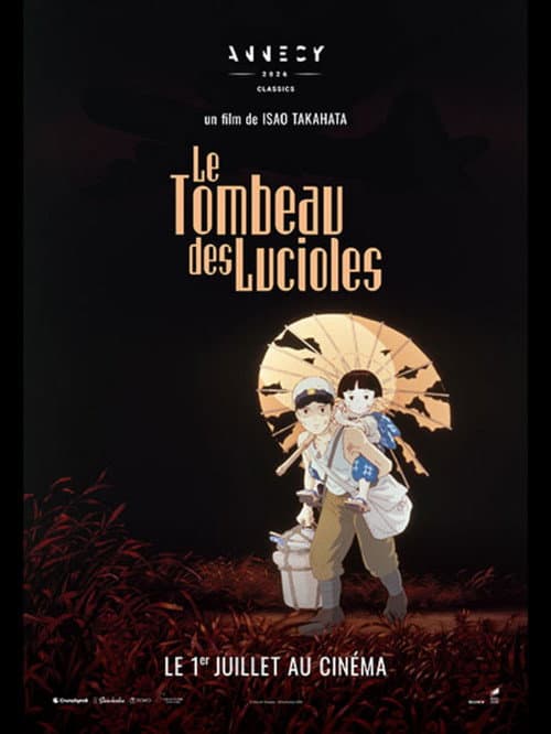 Affiche de Le Tombeau des Lucioles