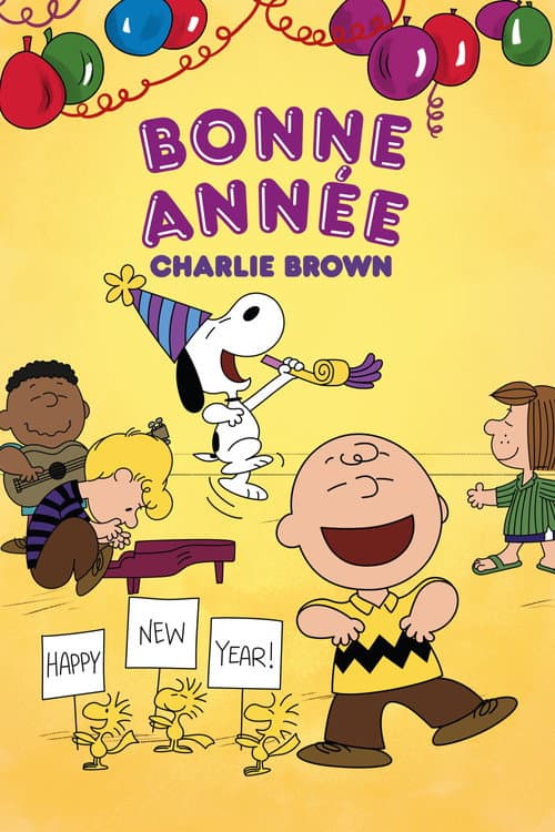 Affiche de Bonne année Charlie Brown !