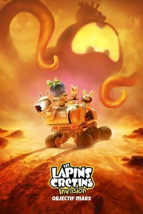 Affiche de Les Lapins Crétins - Invasion : Objectif Mars