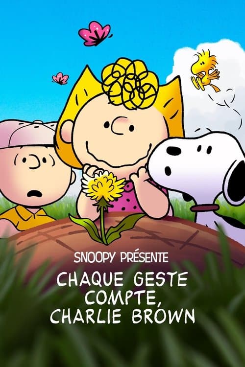 Affiche de Snoopy présente : Chaque geste compte, Charlie Brown