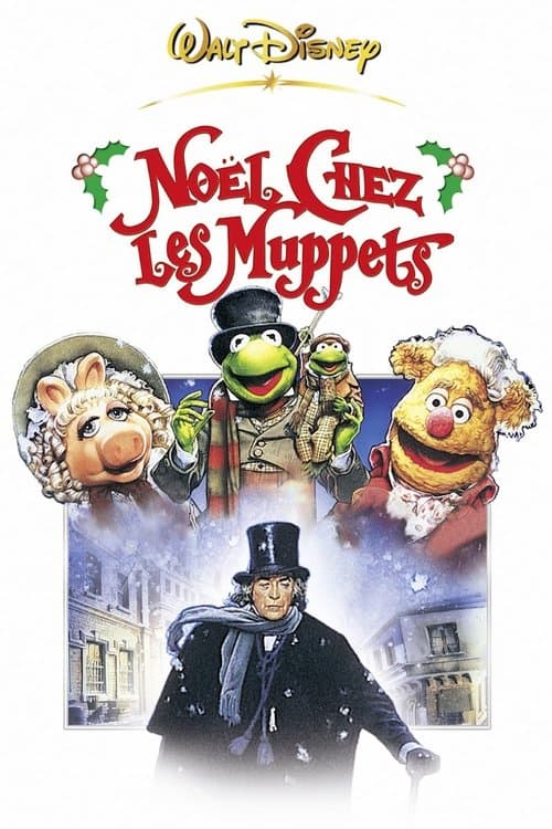 Affiche de Noël chez les Muppets