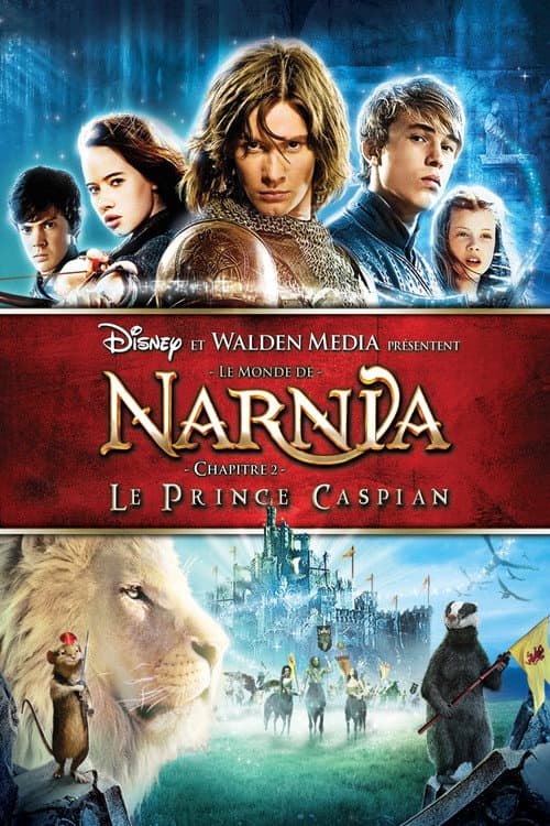 Affiche de Le Monde de Narnia : Le Prince caspian