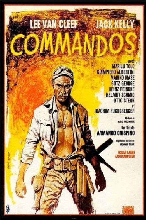 Affiche de Commandos, l'enfer de la guerre