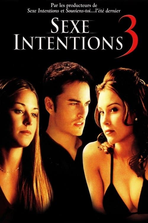 Affiche de Sexe intentions 3