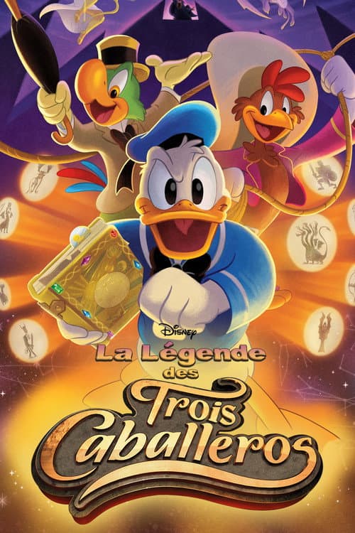 Affiche de La Légende des Trois Caballeros