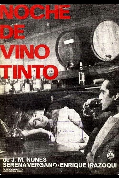 Affiche de Nuit du vin rouge