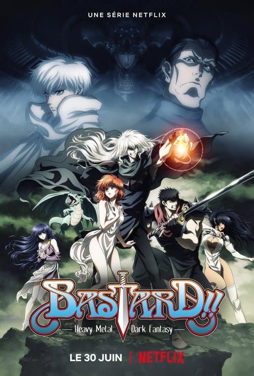 Affiche de Bastard!! Heavy Metal, Dark Fantasy