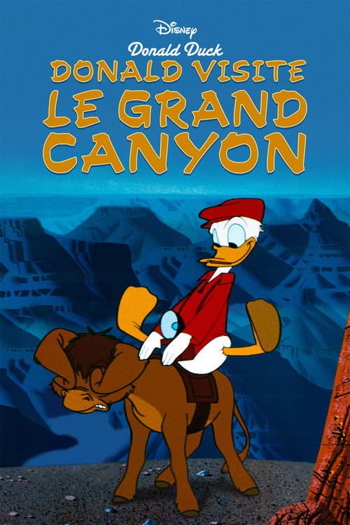 Affiche de Donald visite le Grand Canyon