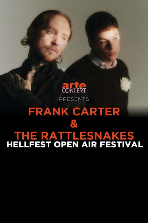 Affiche de Frank Carter and the Rattlesnakes - Hellfest 2024