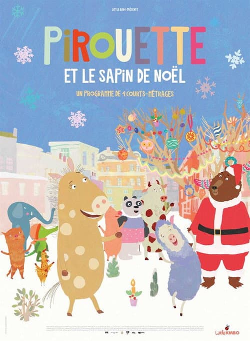 Affiche de Pirouette et le sapin de Nöel