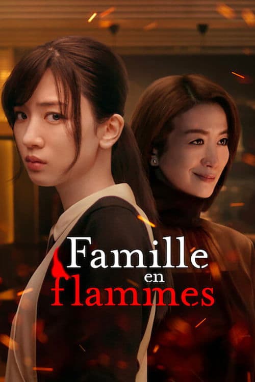 Affiche de Famille en flammes