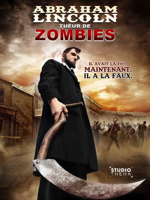 Affiche de Abraham Lincoln, tueur de zombies