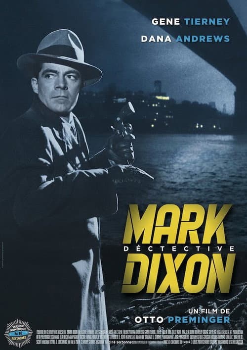 Affiche de Mark Dixon, détective