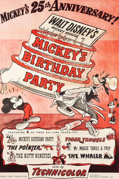 Affiche de Mickey's Birthday Party