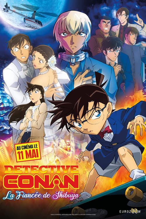 Affiche de Détective Conan : La Fiancée de Shibuya