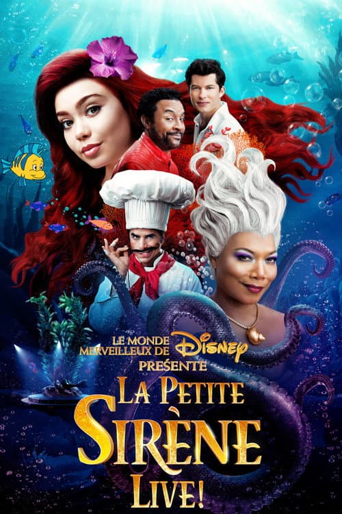 Affiche de La Petite Sirène Live !