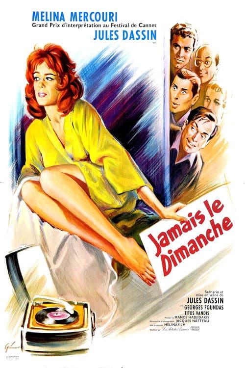 Affiche de Jamais le dimanche