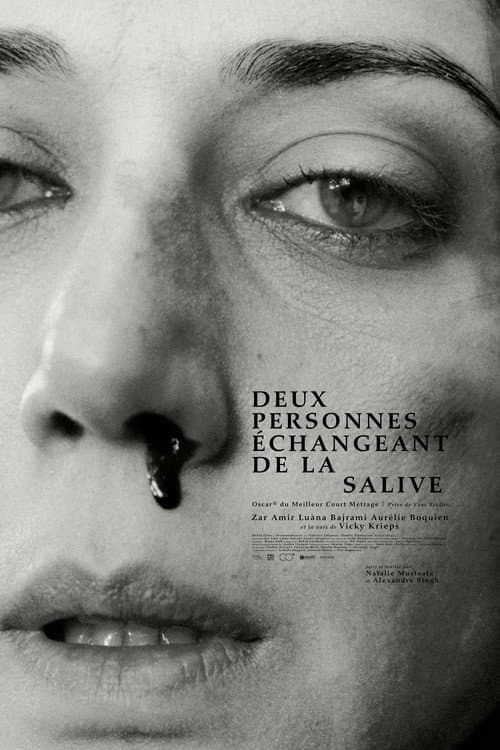 Affiche de Deux personnes échangeant de la salive