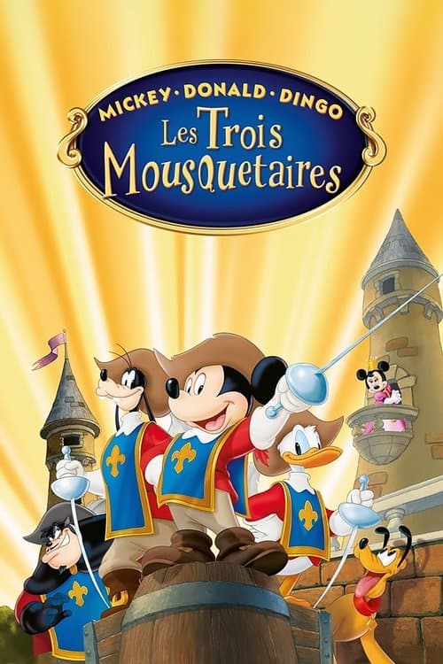 Affiche de Mickey, Donald, Dingo : Les trois mousquetaires