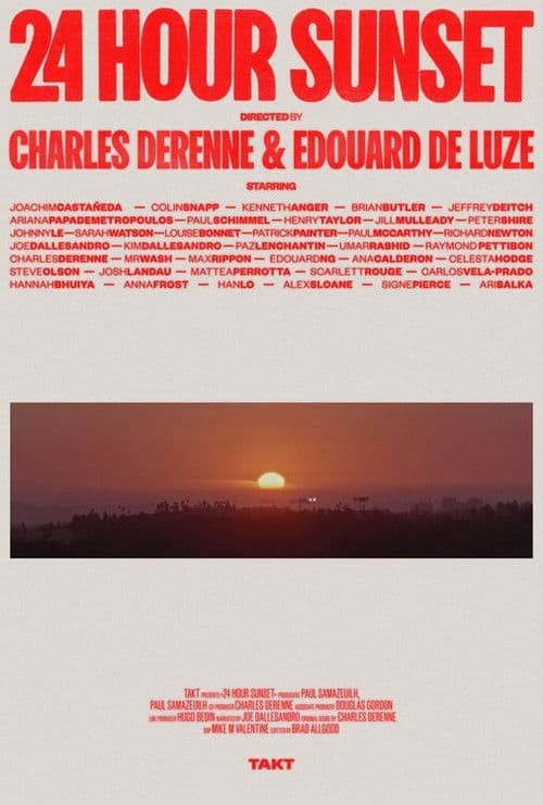 Affiche de 24 Hour Sunset