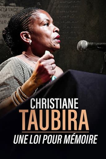 Affiche de Christiane Taubira : une loi pour mémoire