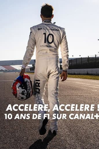 Affiche de Accélère, accélère ! 10 ans de F1 sur Canal+