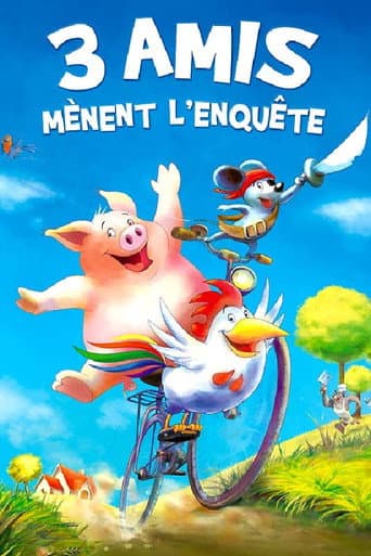 Affiche de 3 amis mènent l'enquête