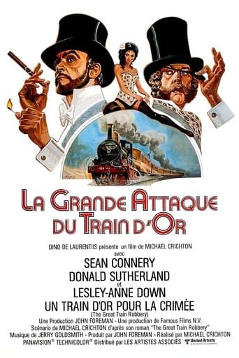Affiche de La Grande Attaque du train d'or