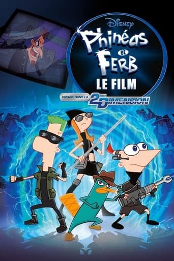 Affiche de Phinéas et Ferb, le film : Voyage dans la 2ème Dimension