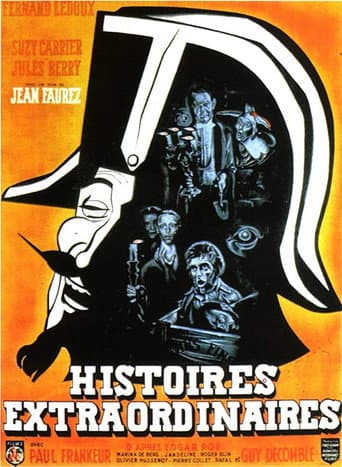 Affiche de Histoires extraordinaires à faire peur ou à faire rire...