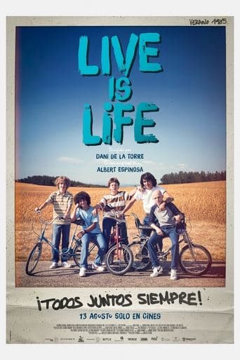 Affiche de Live is life