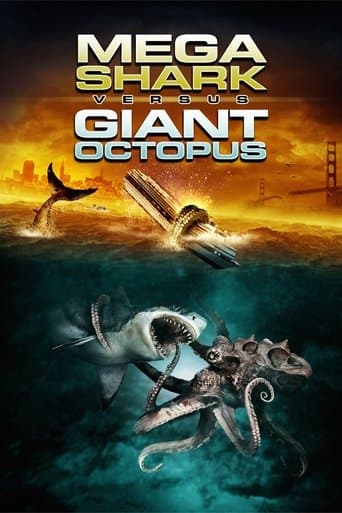 Affiche de Mega Shark vs. Giant Octopus