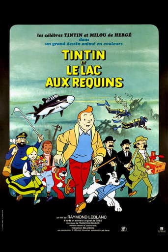 Affiche de Tintin et le lac aux requins