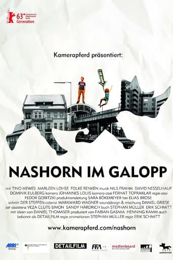 Affiche de Un Rhinocéros au Galop