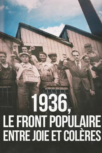 Affiche de 1936, le Front Populaire, entre joie et colères
